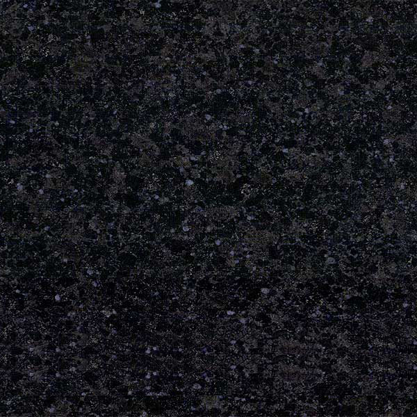 R Black Blue Dot Granite